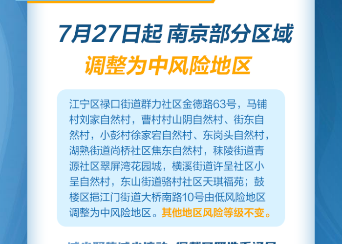 南京疫情风险等级调整,一座特大城市的社会治理压力测试与韧性彰显 南京疫情风险等级调整,一座特大城市的社会治理压力测试与韧性彰显