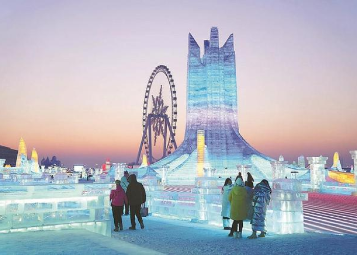 冬奥会后几天,哈尔滨的冰雪奇缘与城市新生 冬奥会后几天,哈尔滨的冰雪奇缘与城市新生