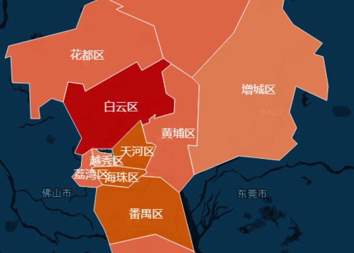 广州行政区划全解析，一张图看懂11个区的分布与特色