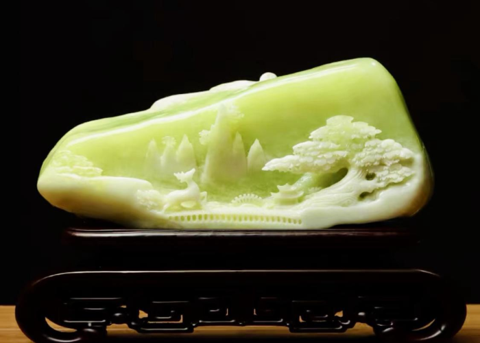 岫岩玉,千年璞石,华夏瑰宝的温润传奇 岫岩玉,千年璞石,华夏瑰宝的温润传奇