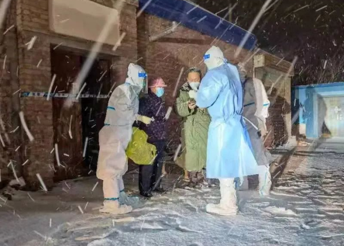 龙沙区战疫纪实，冰封北疆的温情守护与希望重生