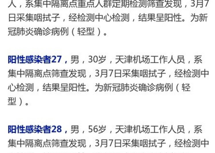 【天津新增22例核酸阳性感染者名单,天津新增2例新型肺炎确诊病例】