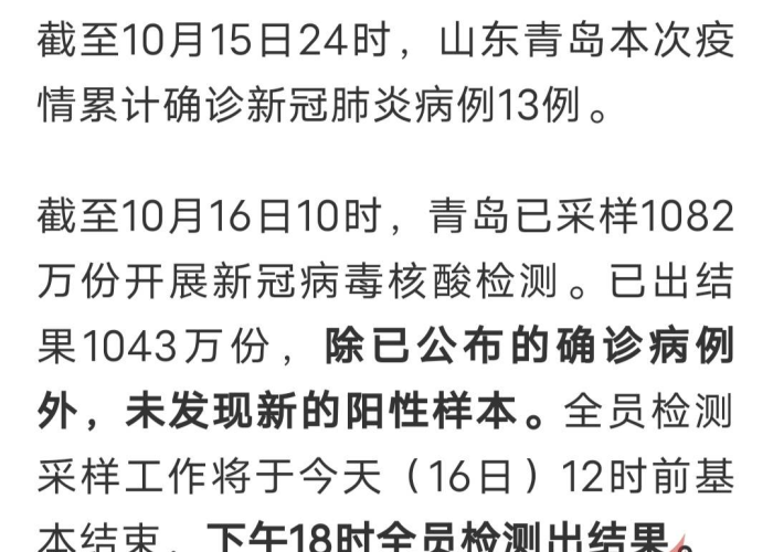 青岛疫情传播原因查明,源头锁定与防控启示录 青岛疫情传播原因查明,源头锁定与防控启示录