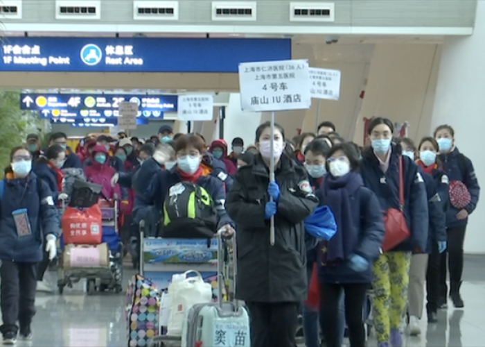 【支援上海医疗队/上海医疗队支援武汉图片】 【支援上海医疗队/上海医疗队支援武汉图片】