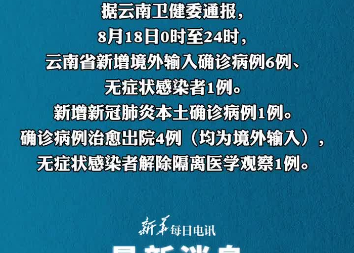 云南增加本土病例/云南增加一例 云南增加本土病例/云南增加一例