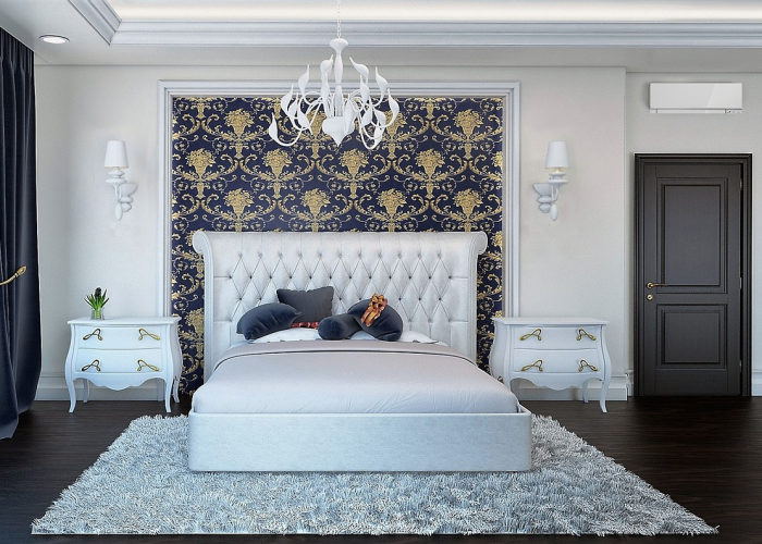 卧室装修墙壁纸:卧室装修墙壁纸效果图 卧室装修墙壁纸:卧室装修墙壁纸效果图